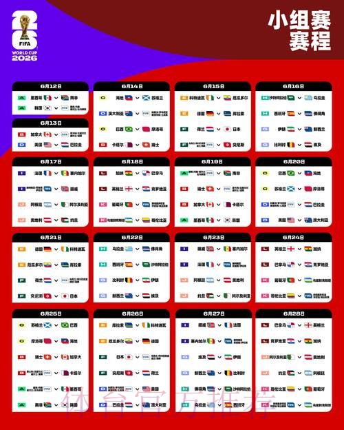 2026世界杯比赛时间中国时间观看指南怎么查 2026世界杯比赛时间中国时间观看指南怎么查